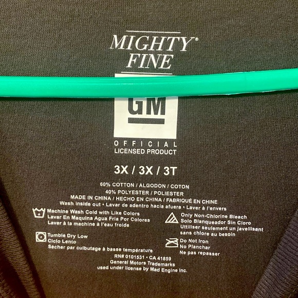 Womens Black Short Sleeve Crew Neck Trans Am Pontiac Racing Graphic Shirt 3x NWT - Picture 3 of 5